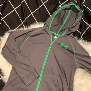 Boys Zip-Up Sweater By Under Armor